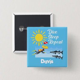 Wiederholung des Tauchgangs - Schaltfläche Platz Button