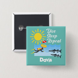 Wiederholung des Tauchgangs - Schaltfläche Platz Button