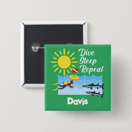 Wiederholung des Tauchgangs - Schaltfläche Platz Button