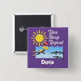 Wiederholung des Tauchgangs - Schaltfläche Platz Button