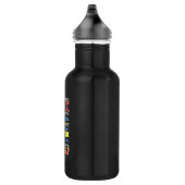 Wiederholung des Theaterlebens Edelstahlflasche (Rechts)