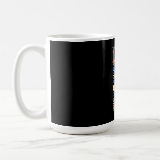 Wiederholung des Theaterlebens Kaffeetasse (Links)