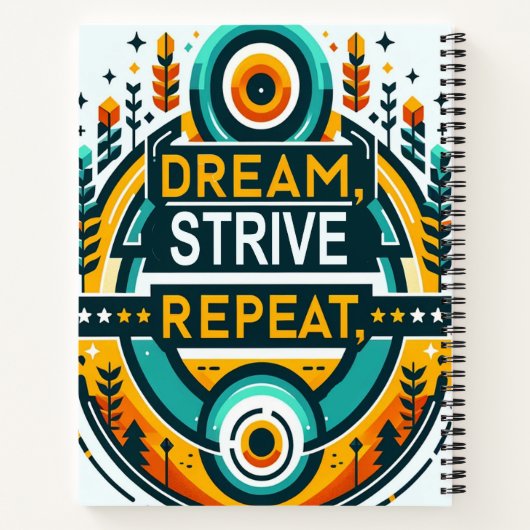 Wiederholung des Traumstricks Notizblock (Rückseite)