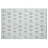 Wiederholung des Vintagen Telefonmusters - Seeoam Stoff (Fat Quarter (45,7 x 55,9 cm))