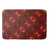 Wiederholung des weichen Gefälles Oval "unendlich Badematte (Vorderseite)