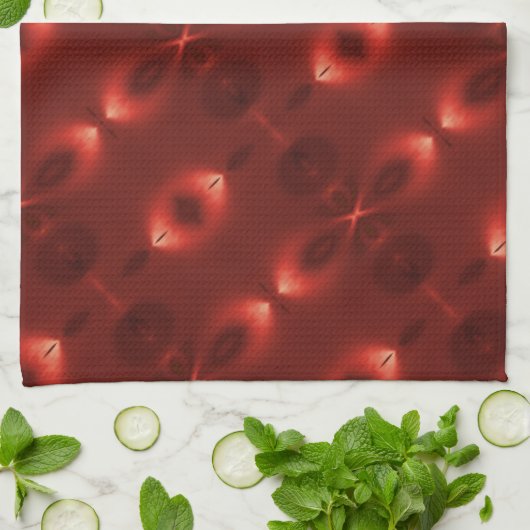 Wiederholung des weichen Gefälles Oval "unendlich Geschirrtuch (Gefaltet)