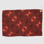 Wiederholung des weichen Gefälles Oval "unendlich Golfhandtuch (Horizontal)