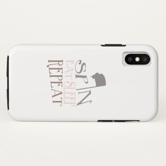 Wiederholung des Zitatfarbenschutzes Case-Mate iPhone Hülle (Rückseite (Horizontal))