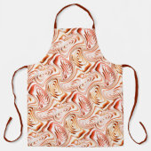 Wiederholung, die eine rötliche Blume oder einen S Schürze (Vorderseite)