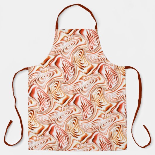 Wiederholung, die eine rötliche Blume oder einen S Schürze (Vorderseite)