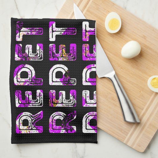 Wiederholung Geschirrtuch (Viertel Falte)