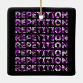 Wiederholung Keramikornament (Rückseite)