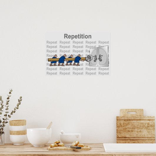 Wiederholung Poster (Küche)