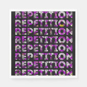 Wiederholung Serviette (Vorderseite)