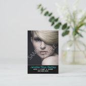 Wiederholung und Headshot Visitenkarte (Stehend Vorderseite)