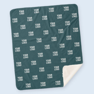 Wiederholung von Bildern, Designs oder Logos Dun Sherpadecke