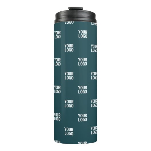 Wiederholung von Bildern, Designs oder Logos | Dun Thermosbecher (Vorderseite)