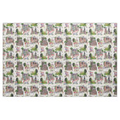 Wiederholung von Eis im Land Stoff (Fat Quarter (45,7 x 55,9 cm))
