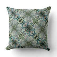 Wiederholung von graugrünem und grünem Zyan