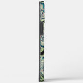 Wiederholung von graugrünem und grünem Zyanthro Case-Mate iPhone Hülle (Rückseite / Rechts)
