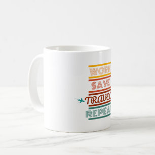 Wiederholung von Rett-Reisen - Abenteuer- und Reis Kaffeetasse