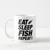 Wiederholung von Schlaf-Fischen Kaffeetasse (Links)