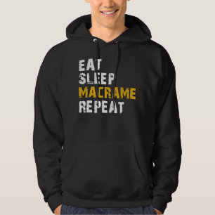 Wiederholung von Schlaf Hoodie