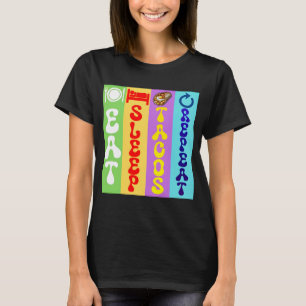 Wiederholung von Schlaf T-Shirt