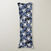 Wiederholungsmotiv | Octopus Pattern Seitenschläferkissen (Vorderseite Vertikal)