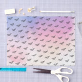 Wiederholungsmuster für das Lila Rainbow-Gradient- Seidenpapier (Handwerk)