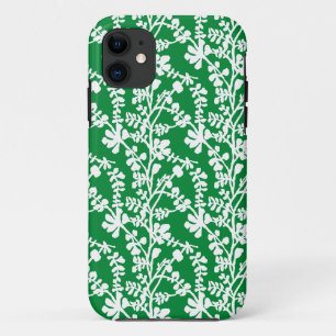Wiederholungsmuster für grün und weiß Case-Mate iPhone hülle