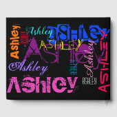 Wiederholungsname 6 Buchstaben 20. Geburtstag Gäst Gästebuch (Rückseite)