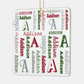 Wiederholungsname Anfangsgeschlecht neutrales Pers Keramikornament (Links)