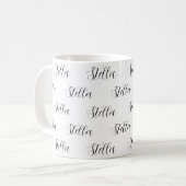 Wiederholungsname für alle übrigen Zeichen weiß Kaffeetasse (Vorderseite Links)