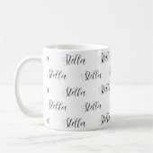Wiederholungsname für alle übrigen Zeichen weiß Kaffeetasse (Links)