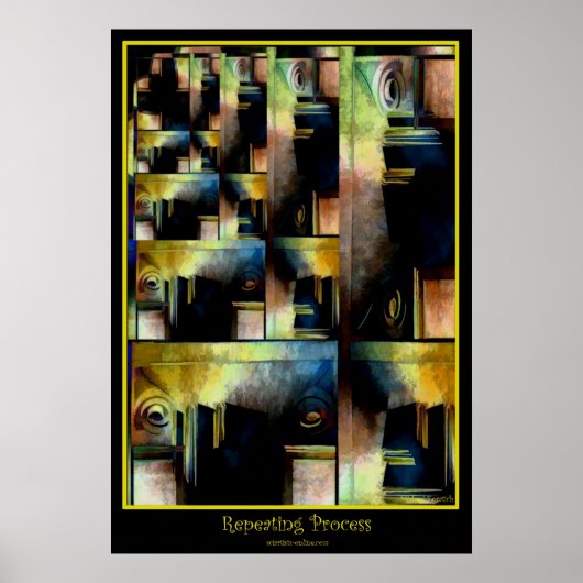 Wiederholungsprozess Poster (Vorne)