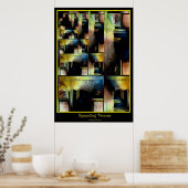 Wiederholungsprozess Poster (Küche)