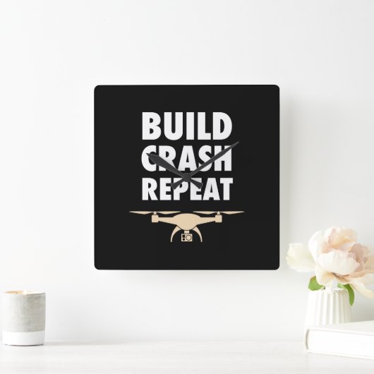 Wiederholungsturm erstellen quadratische wanduhr (Zuhause)