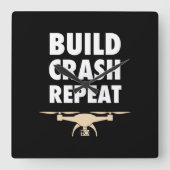 Wiederholungsturm erstellen quadratische wanduhr (Vorderseite)