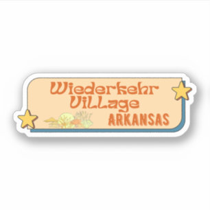 Wiederkehr Village, Arkansas  Aufkleber
