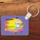 Wiedermüde...Mehr Zeit zum Malen, Schlüsselanhänger (Vorderseite)