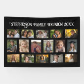 Wiedersehen 16 Foto Collage Banner für Veranstaltu (Horizontal)