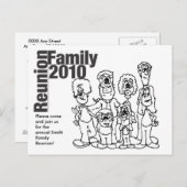 Wiedersehen 2010 - Einladung zur Färbung (Vorne/Hinten)