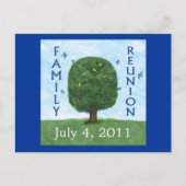 Wiedersehen 2011 - Einladung zur Postkarte (Vorderseite)