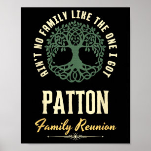 Wiedersehen 2025-Familie-Matching-Design - Patton Poster