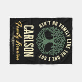 Wiedersehen 2025-Matching-Design der Familie - Car Fleecedecke (Vorderseite (Horizontal))