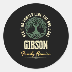 Wiedersehen 2025-Matching-Design der Familie - Gib Runder Aufkleber