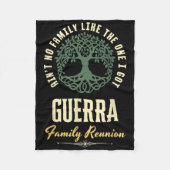 Wiedersehen 2025-Matching-Design der Familie - Gue Fleecedecke (Vorderseite)