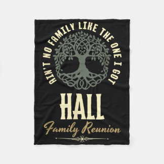 Wiedersehen 2025-Matching-Design der Familie - Hal Fleecedecke