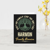 Wiedersehen 2025-Matching-Design der Familie - Har Karte (Gelbe Blume)